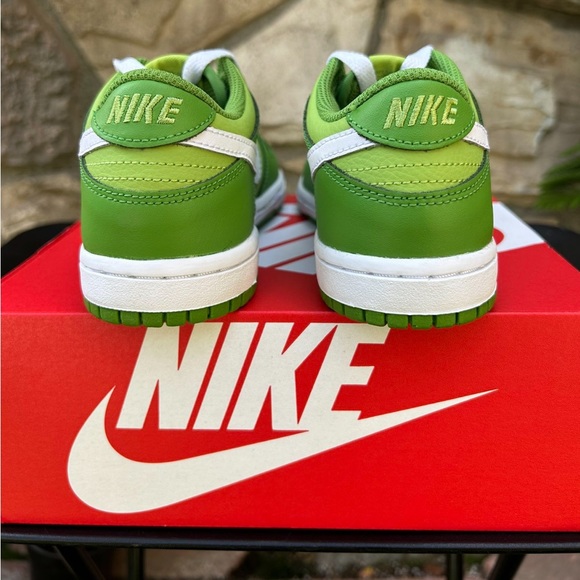 Nike Dunk Low “Chlorophyll” Size 13c Preschool - Picture 5 of 12